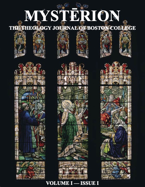 					View Vol. 1 No. 1 (2021): Mystērion: The Theology Journal of Boston College
				