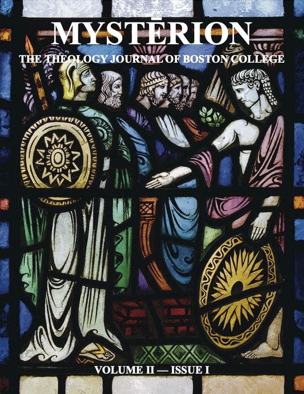 					View Vol. 2 No. 1 (2022): Mystērion: The Theology Journal of Boston College
				